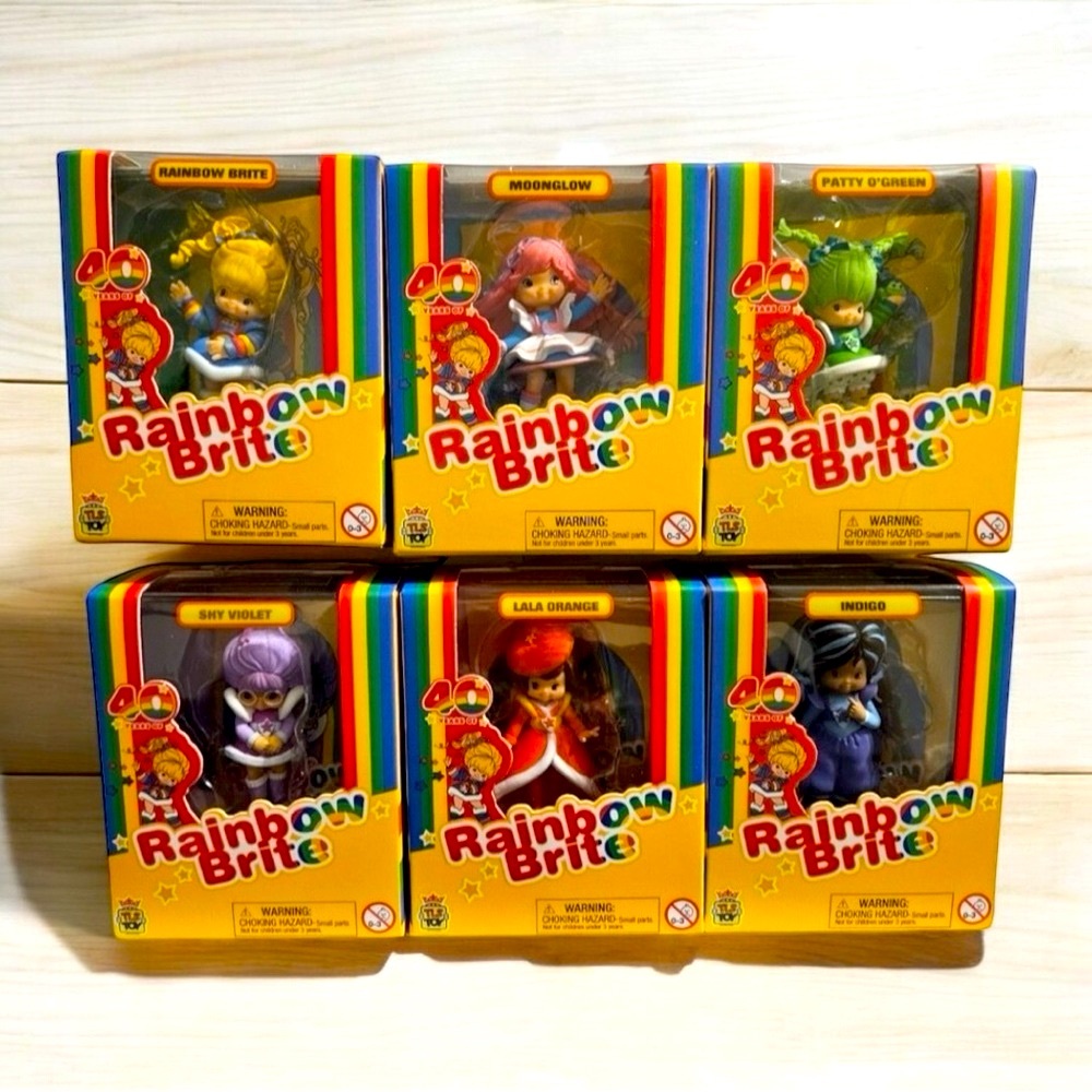Rainbow Brite New Mini Figure Set Series 2 🌈 40th Anniversary 2.5 TLS CheeBee